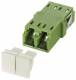 BTR 1509007G-I OpDAT Kupplung LC-D APC grün/Innen-Shutter/o.Flansch