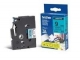 Brother P-touch TZE-521 Label Tape - 9 mm Width x 8 m Length - Rectangle - Thermal Transfer - Blue