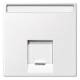Merten MEG4573-0419 central plate, f.Connector 1X, polar white, System M