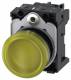 SIEM 3SU1106-6AA30-1AA0 Siemens 3SU11066 22mm rund gelb Linse glatt AC 230V