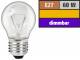 Tropfenlampe OSRAM, E27, 230V, 60W, klar