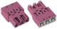 WAGO 770-293/081-000 Stiftteil Kod.B 3P. 2L pink