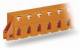 WAGO 741-624 feed-through terminal strip 0.08-2.5 sqmm orange