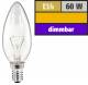Kerzenlampe OSRAM, E14, 230V, 60W, klar