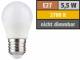 Muellerlicht ETT-1451847 LED Tropfenlampe ''HD241,3 cm ( 95 Zoll ) E27, 5,5W, 420lm, 2700K, warmweiß, Ra>95