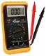 Digitalmultimeter McPower ''MYT-2255,5 cm ( 888 Zoll ), inklusive Frequenzmessung, schwarz, mit gelbem Holster