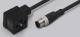 Ifm Electronic E11416 Jumper, M12 plug / valve plug type A (according to DIN EN 175301-803)