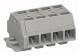 WAGO 260-204 4-Leiter-Klemmenleiste 0,08-1,5 qmm grau