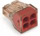 WAGO 773-604 Connection socket terminal block, solid red to 4qmm