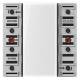 Jung A5224TSM KNX Tastsensormodul 2fach 24VAC/DC 2-Kanal 4Schaltp. Serie A/AS