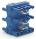 WAGO 770-1947 5-fach-Verteiler 5-polig Kod.I blau