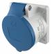 Mennekes 1363 TA-mounted socket IP44, 230V 16A 3-po