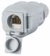 Metz Connect 1309515003-E BTR E-DAT Ind. IP67 V6 KK, 1P RJ45 connection unit flange
