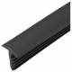 Hager BKZBSA7011 covering joint cover made of PVC for floor channel BK L=2.4m iron gray