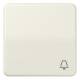 Jung CD590BFK Rocker for push-button with bell symbol, CD BF 590 K, white, unbreakable