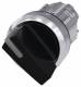 Siemens 3SU10522BC100AA0 SIEM 3SU1052-2BC10-0AA0 Toggle switch, metal, high-gloss, black