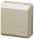Mennekes 4120 CEPEX mounted receptacles 5x32 Amp, pearl white 6h 400V