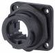 Metz Connect 1401013302KE BTR E-DAT Flange, Industry IP67 V1 bulkhead D = 27mm