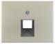 Berker 14077004 central piece 1407 70 04, for UAE outlet boxes stainless steel