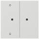 GIRA 5108112 KNX RF Bedienaufs.2f Pfeile Flächenschalter Reinweiß