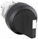 ABB Wahlschalter schwarz M3SS1-10B 3 Stellungen rastend