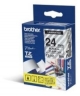 Brother TZE151 Label Tape - 25.40 mm Width x 7.99 m Length - Rectangle - Thermal Transfer - Clear