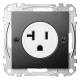 Merten MEG2156-0414 USA socket 20A anthracite System M