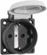 ABL Sursum 1561060 ABL EB-earthed socket gr 2K.,