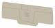 Weidmüller AEP 4C 2.5 Abschlussplatte beige für ADT2.5... 1521530000