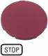 Moeller 218194 EATON M22-XD-R-GB0 Tastenplatte flach rot beschriftet STOP 
