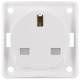 Berker 962622502 outlet m.Schutzkontakt Britishe pws, matt