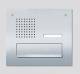 Siedle CL 411 BD2A 01 B Classic Durchbriefkasten-Front Audio Edelstahl 048177