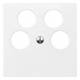 Central plate for antenna Merten, polar white 295319 SYSTEM M Ankaro