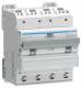 Hager ADM410QC Fi-LS 4P 6kA B-10A 30mA Typ A QC/QB 230/400V