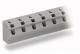 WAGO 254-652 1-wire terminal strip for circuit boards 0.5-2.5 mm² gray