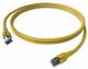 ZVK EasyLan CP1KYDYDY0100 FlexBoot Kat.6 Patchkabel Kl.EA geschirmt gelb 10m