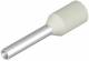 Weidmüller ferrule 0.75 mm ² white, H 0.75 / 14 WS / BD 9.00429 billion
