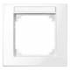 Merten 514125 514 125 M-PLAN-Frame 1gang, labeled white glossy