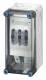 Gustav Hensel 4012591651888 Hensel Mi 5150 NH-Sicherungslasttrennschaltergehäuse 1xNH00 3polig 125A+PE+N