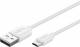 Goobay 77527 Micro USB Fast Charging Cable - Fast Charging and Sync Cable for Android Devices (White)