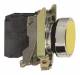 Schneider Electric XB4BA51 Schneider Drucktaster 1S flach gelb Metall D22mm