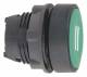 Schneider Electric ZB5AA336 Schneider Drucktaster rund flach Bez.II grün Kunststoff D22mm