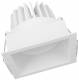 Osram 4058075114043 Ledvance SP SQUARE DK ADJ 8W/3000K FL WT recessed spotlight adjustable 650lm