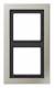 Jung ESD2982 Rahmen 2fach 96x167mm LS/FD-design Edelstahl