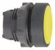 Schneider Electric ZB5AA5 Schneider Drucktaster rund flach gelb Kunststoff D22mm