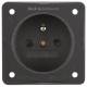 Berker 961952505 Steckdose mit Schutzkontaktstift Integrorazit,matt
