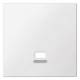 Merten MEG3380-0419 Zentralplatte mit Ko.fenster für Zugschalter polarweiß System M