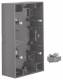 Berker 10427006 10,427,006 2x surface-mounted housing, anthracite matt lacquered