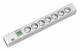 Bachmann 333.000 7-way socket strip 19 ', Classic Line with switch