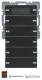 Berker 75665726 Tastsensor 5f RTR Display Q.1/Q.3 anthrazit samt